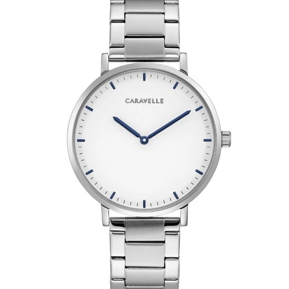 Carvelle Men's Min Max Quartz Silver Watch 39MM 43A150 - Picture 1 of 4